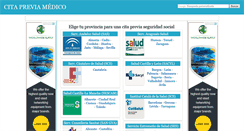 Desktop Screenshot of citapreviamedico.net