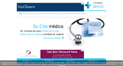 Desktop Screenshot of citapreviamedico.org